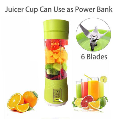 6-Blade USB Juicer & Shaker