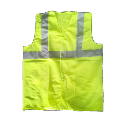 Reflective Green Safety Jacket for Worksites