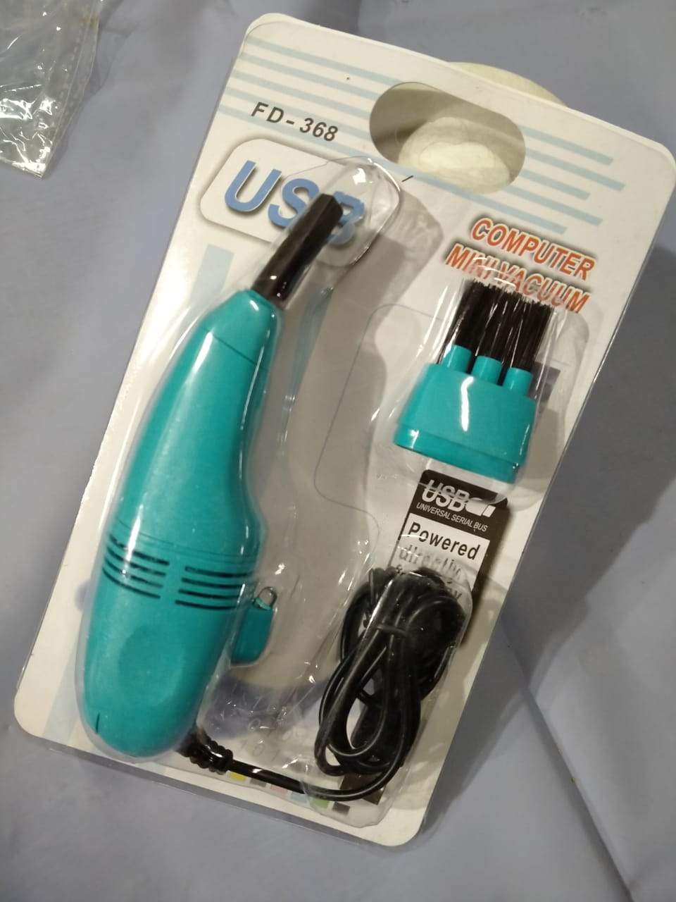 2-in-1 Mini USB Vacuum