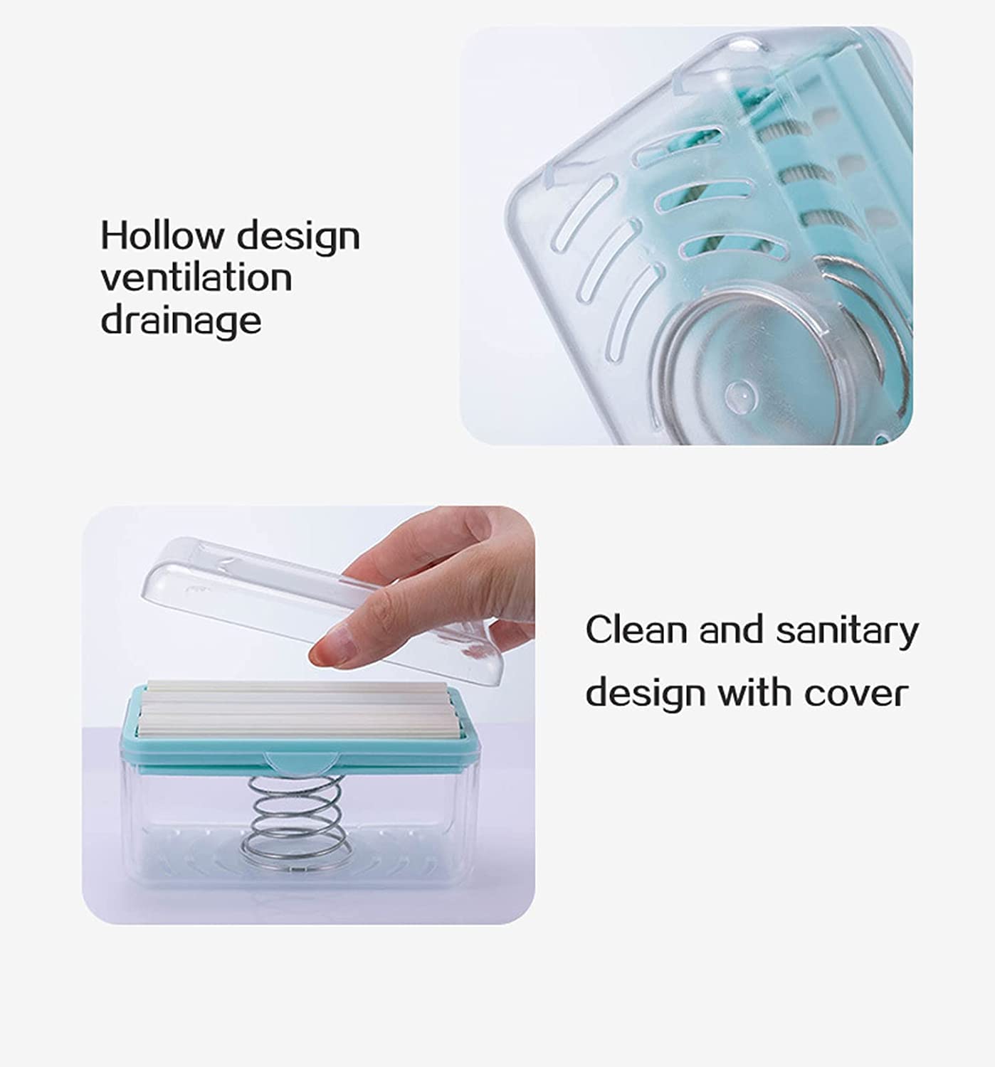 2-in-1 Soap Roller & Dispenser Box