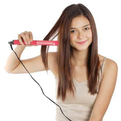 Multi-Use Hair Straightener and Curler Iron