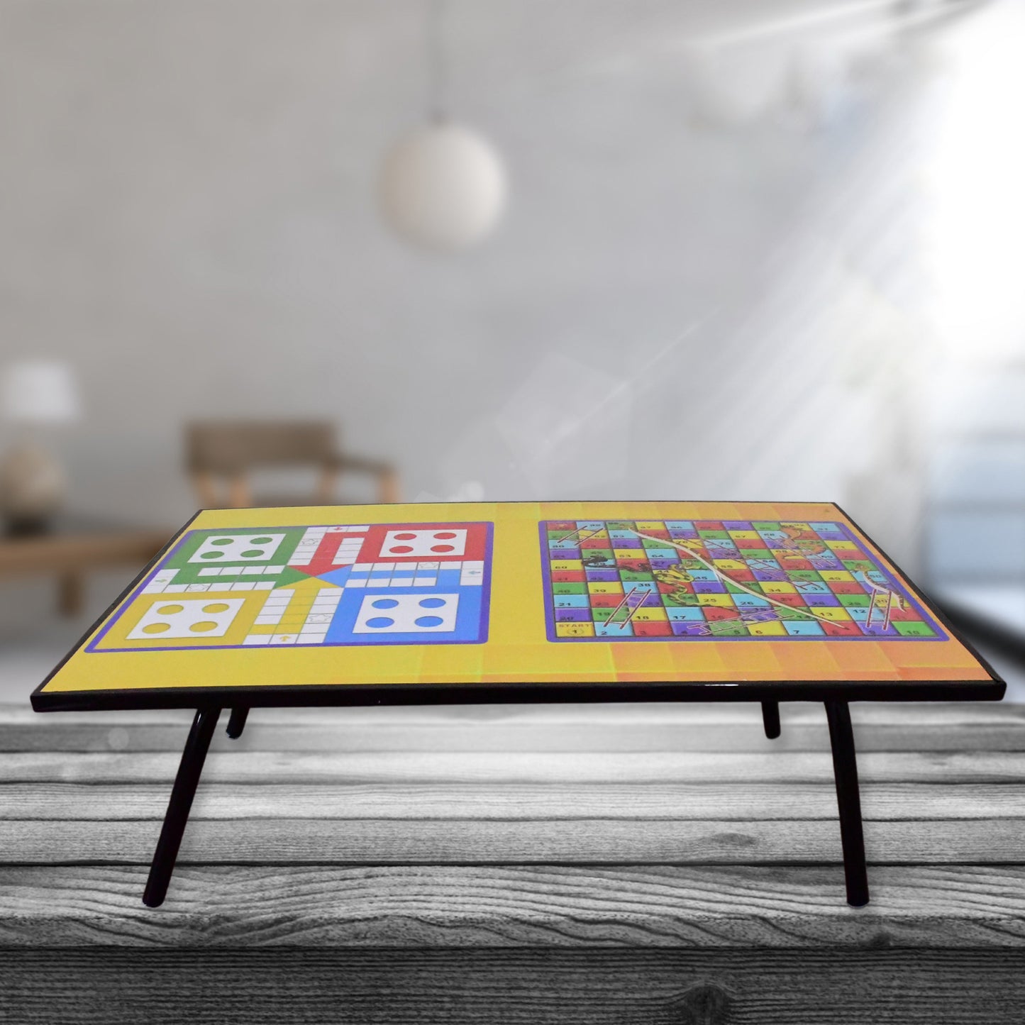 Foldable Multipurpose Study & Game Table