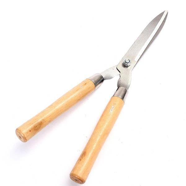 Garden Bush Clippers - Wooden Handle