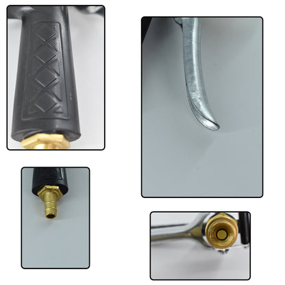 Durable Gold-Plated Metal Trigger Hose Nozzle