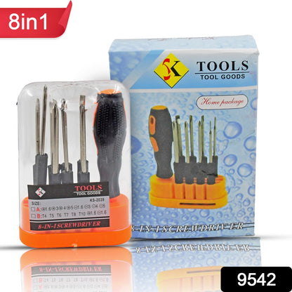 Versatile 8-in-1 Screwdriver Kit