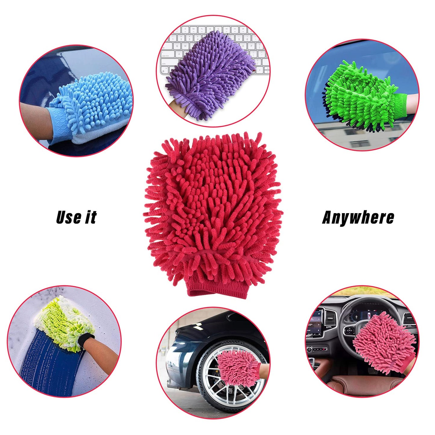 Double-Sided Microfiber Hand Duster