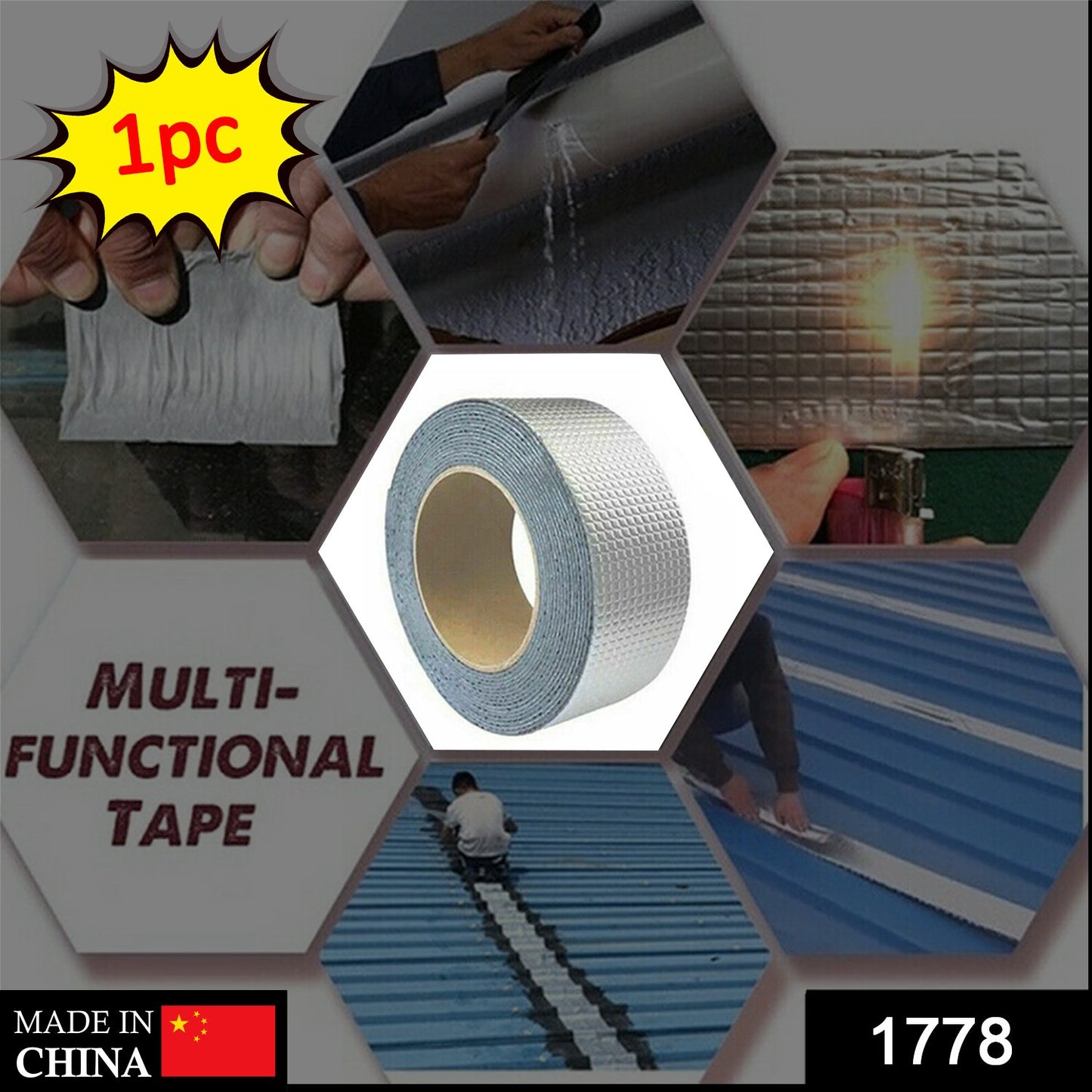 High-Quality Aluminum Foil Tape with Adhesive