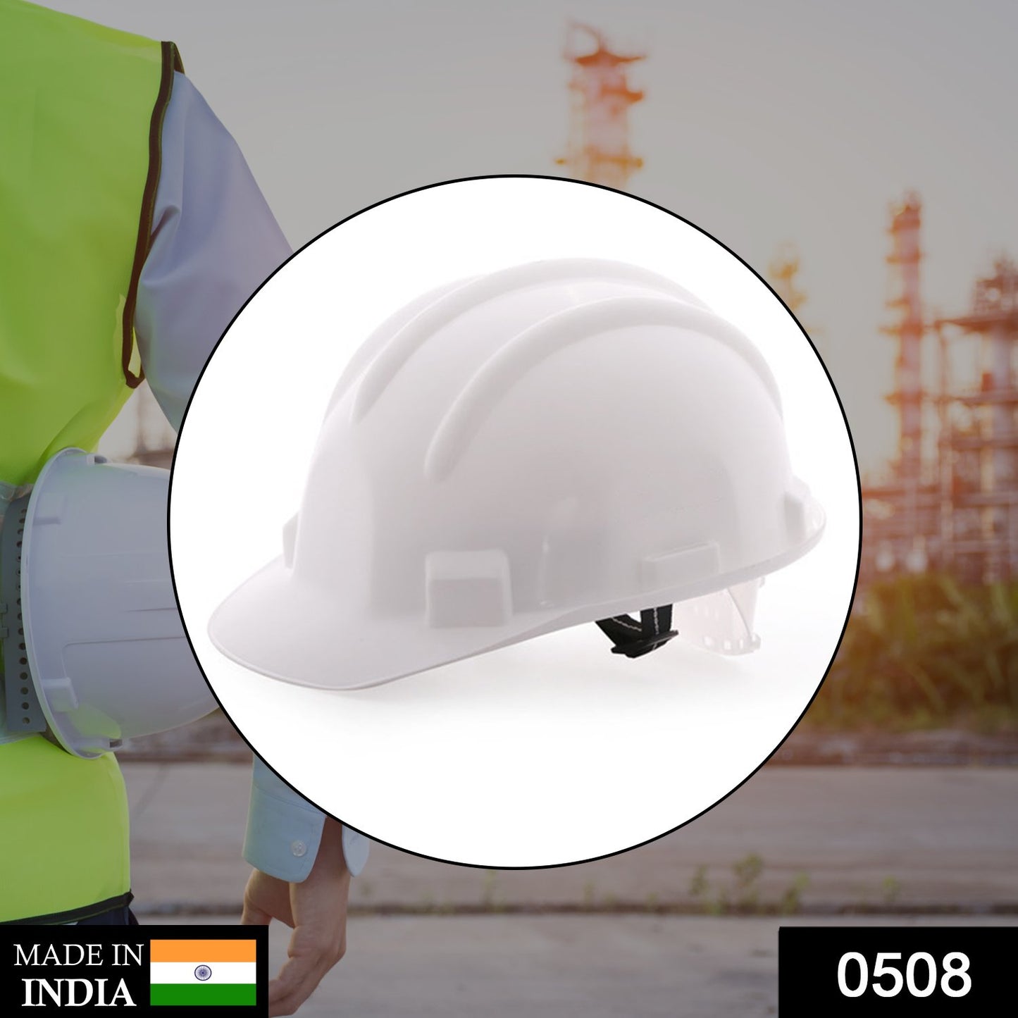 Heavy-Duty Safety Helmet for Construction