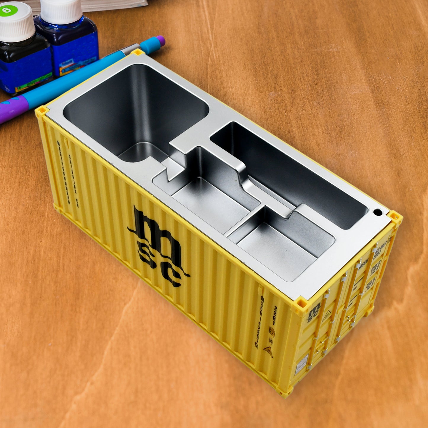 Shipping Container Pen Holder