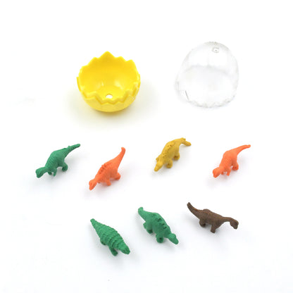 Fun Dinosaur Erasers for Classroom & Parties (7 Pcs)