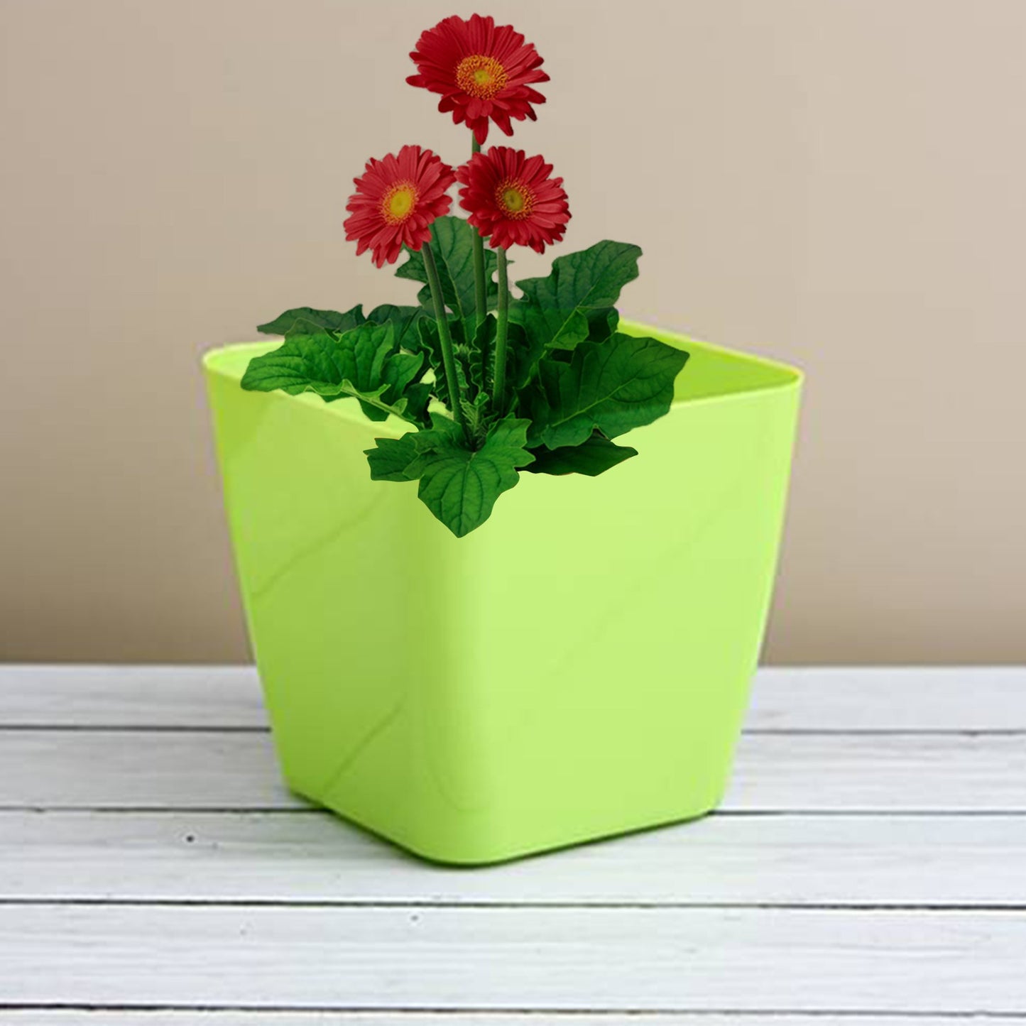 Square Flower Pots for Gardening