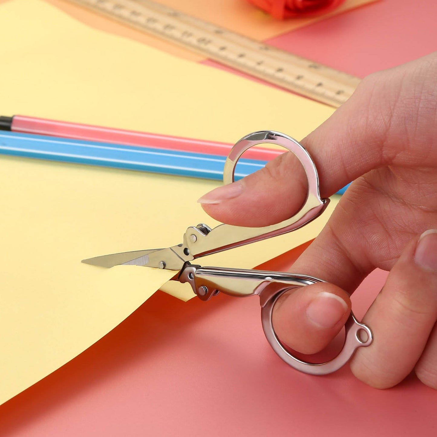 3.5" Folding Scissors for Crafts