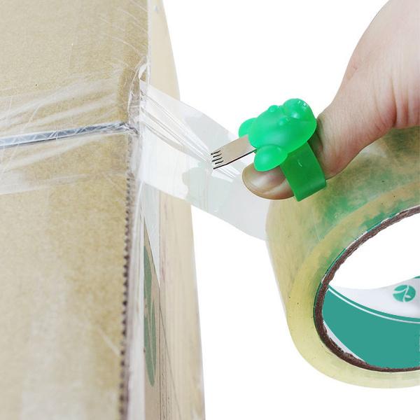 Portable Finger Tape Cutter for Easy Packing