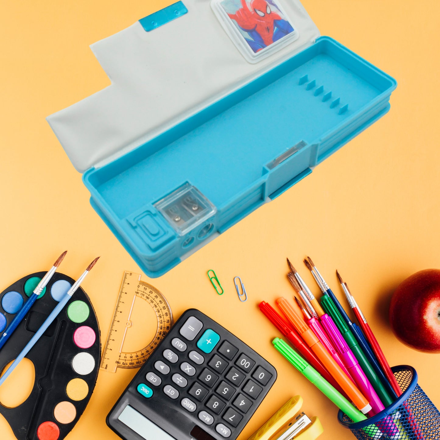 Art Stationery Kit with Sharpener & Calculator