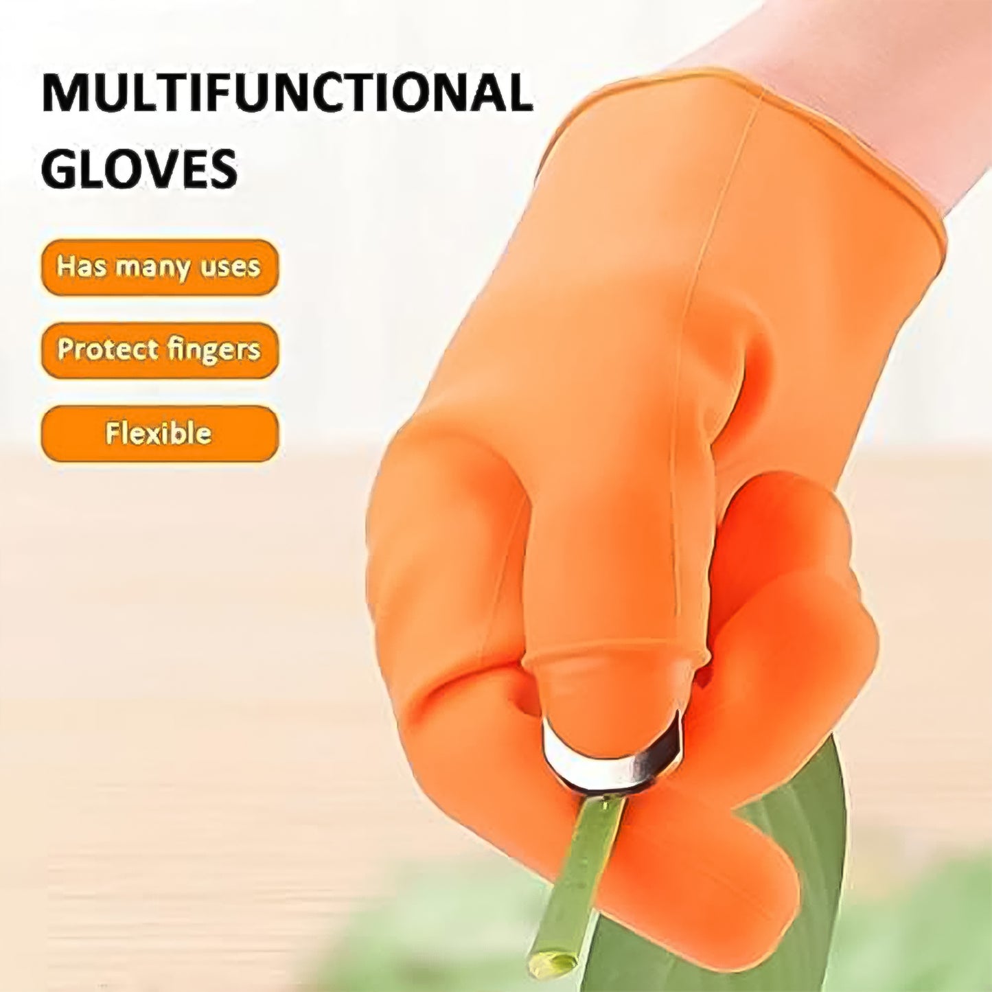 Garden Cutting Gloves with Finger Protection