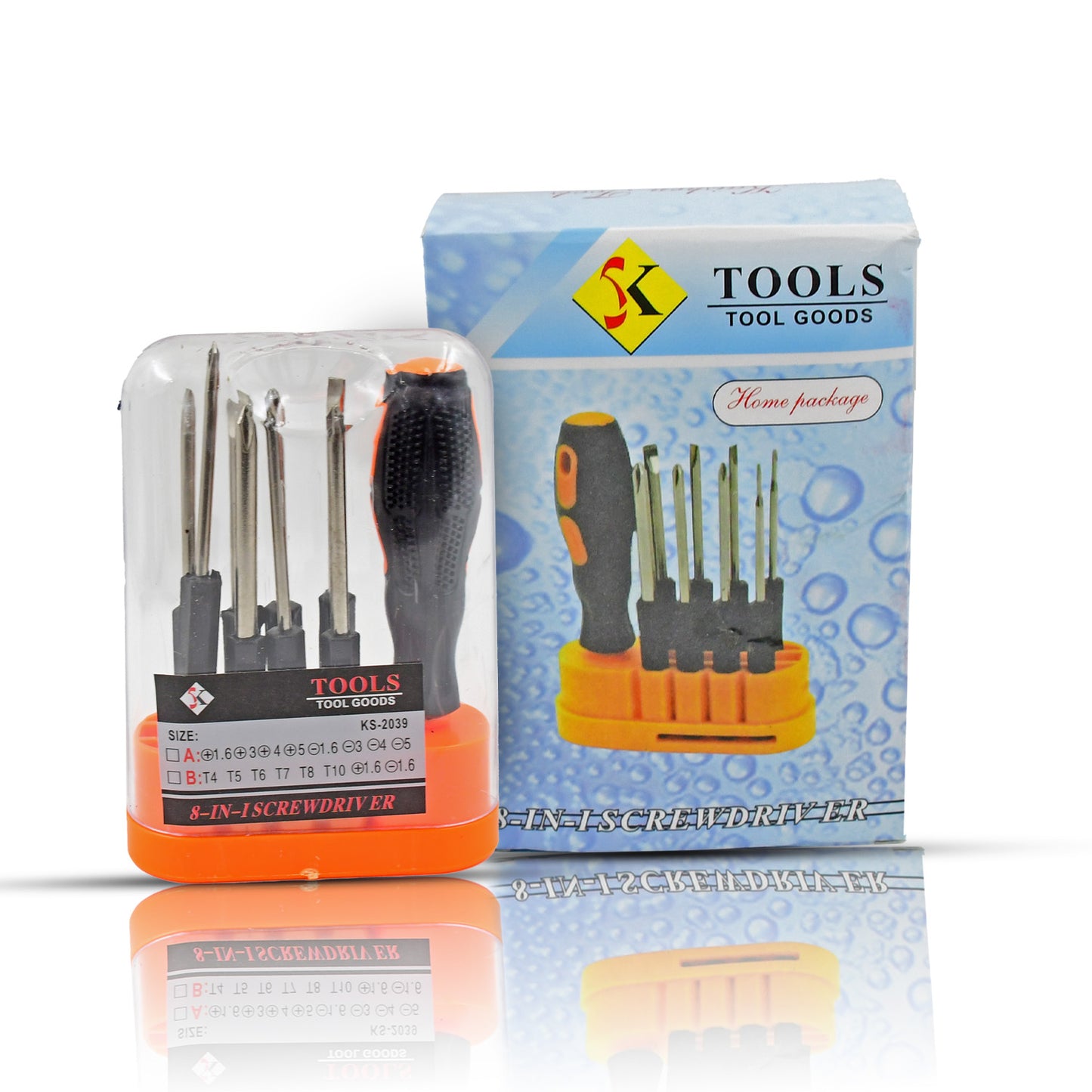 Versatile 8-in-1 Screwdriver Kit