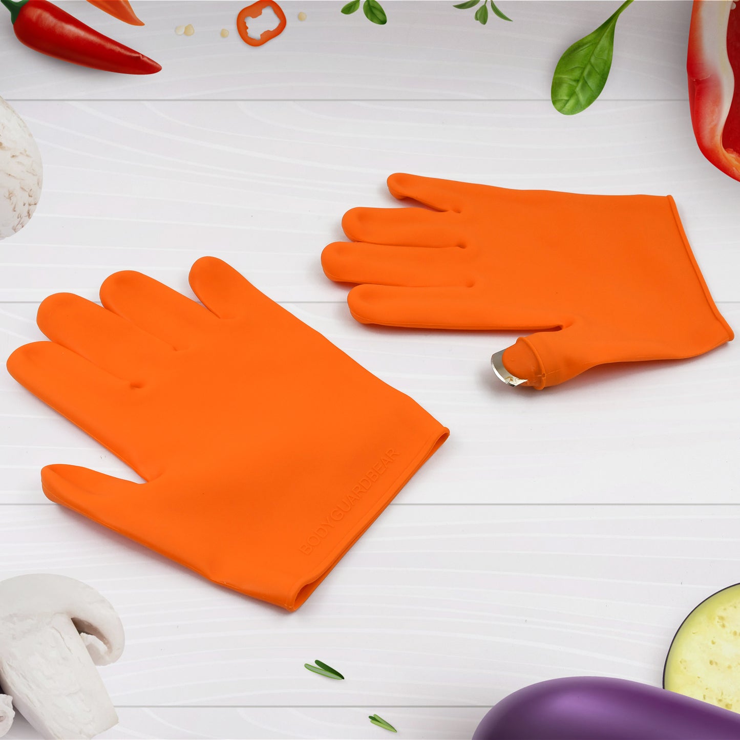 Garden Cutting Gloves with Finger Protection