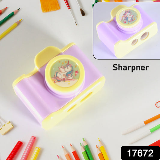 Compact Manual Pencil Sharpener (1 Pc)