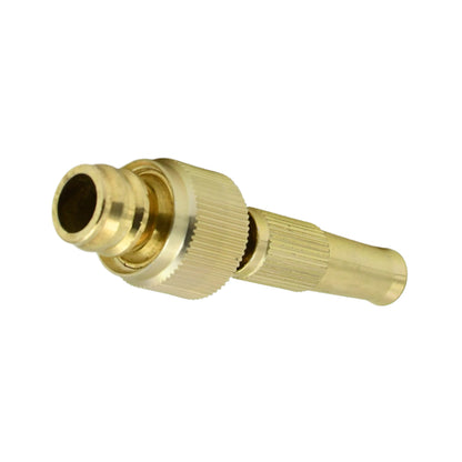 Water Pipe Booster Nozzle – Adjustable Brass Spray for High Pressure