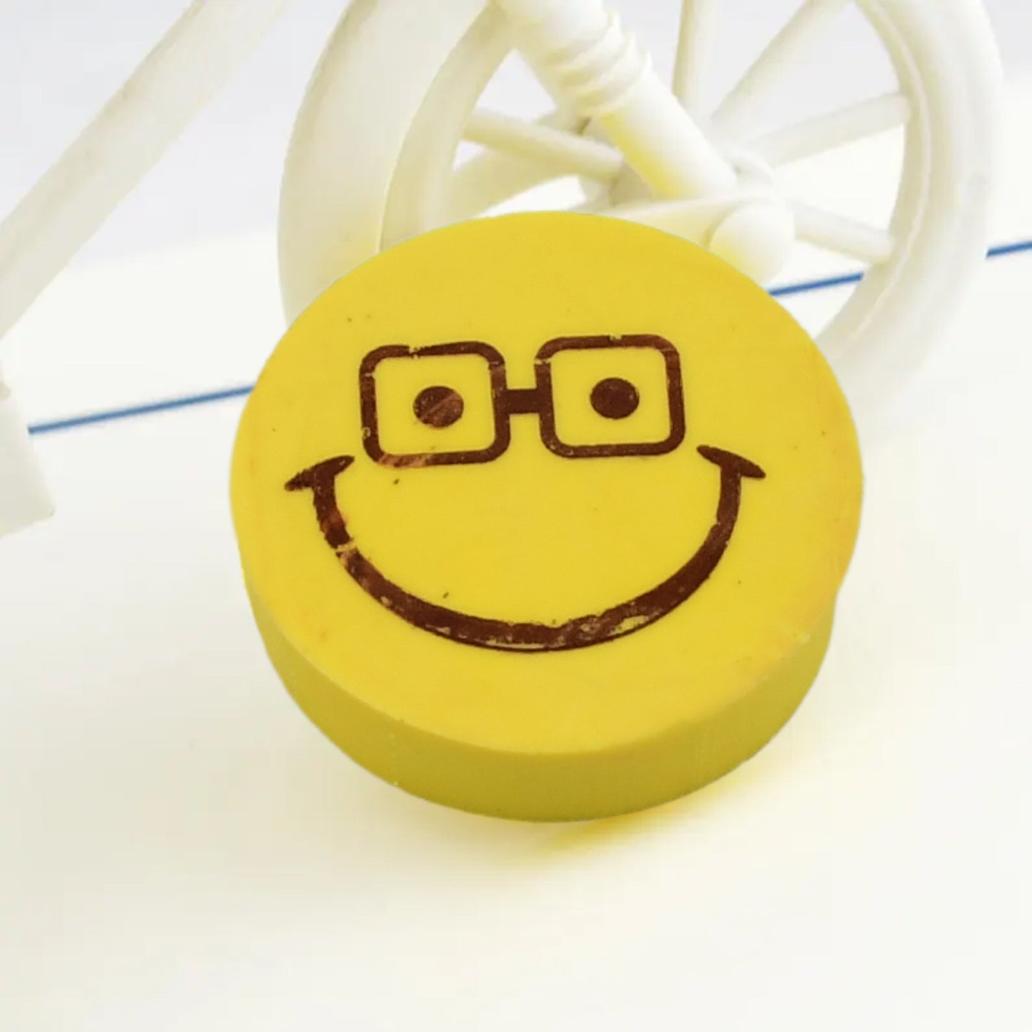 Smiley Design Eraser (1 Pc  Mix Design)