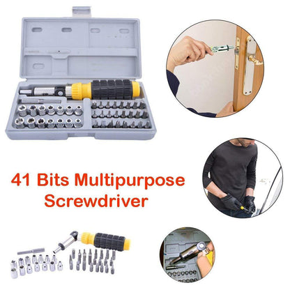 41-Piece Socket and Screwdriver Kit