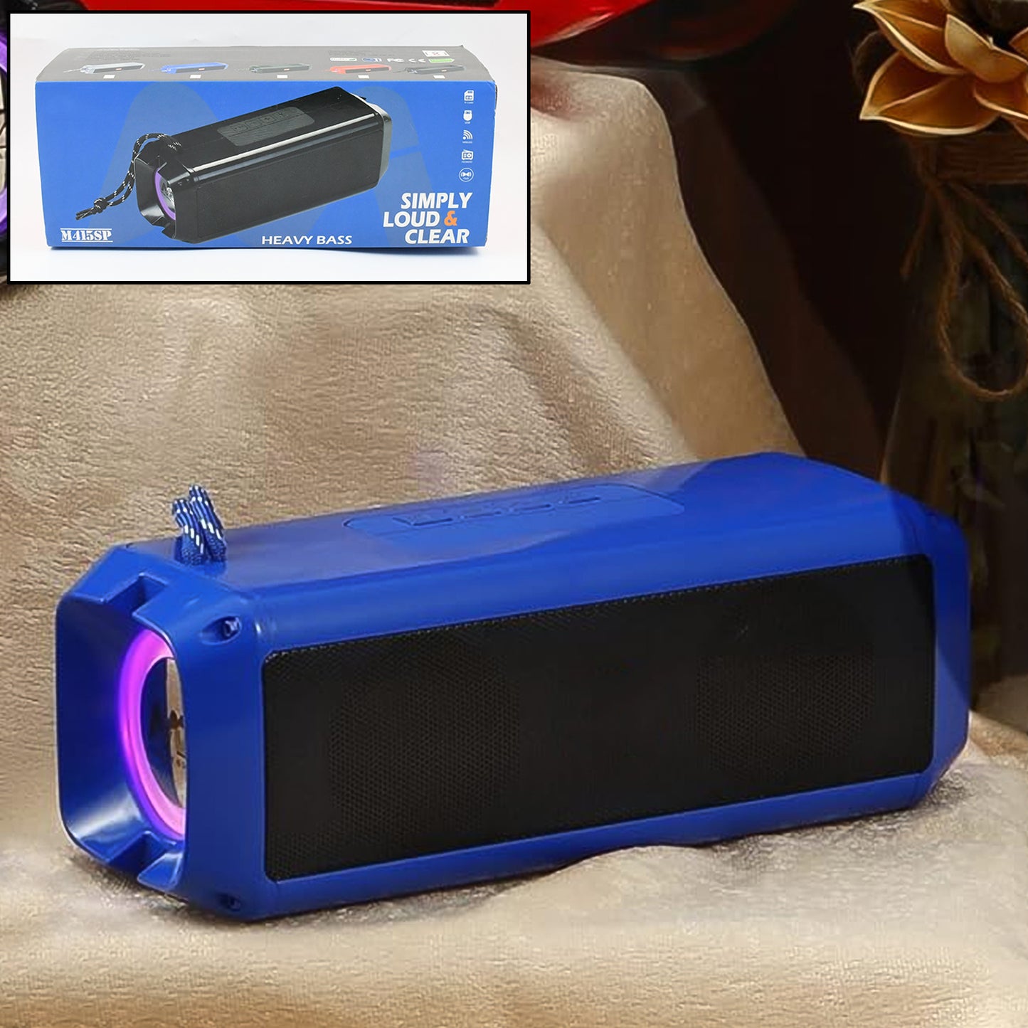 Portable Wireless Bluetooth Speaker Pc)