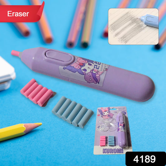 Electric Eraser for Drawing & Sketching (10 Refills)