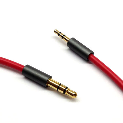 1m AUX Cable for Mobile, Tablet, & Car - Gold-Plated