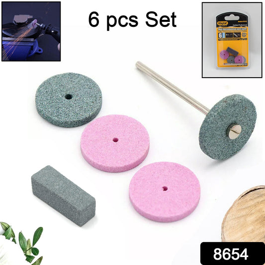 Mini Abrasive Grinding Wheels (6-Pcs Set)