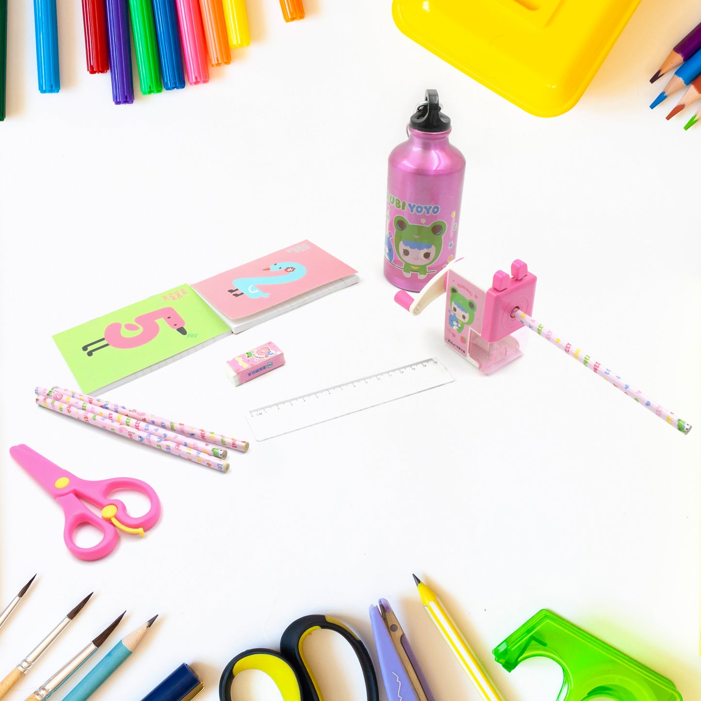 Kids Birthday Stationery Set (12 Pcs)