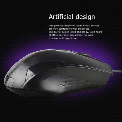 USB Wired Mouse for Laptops (1pc)