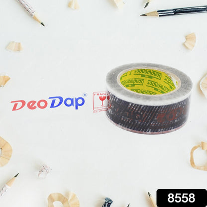 Deodap Printed Transparent Packing Tape (2" x 120m)