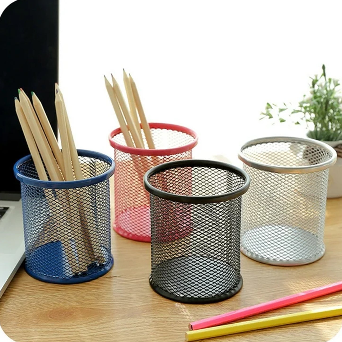 Stylish Pen Holder - Desk Storage Organizer