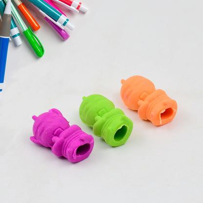 Cartoon Design Eraser (3 Pcs  Mix Design)