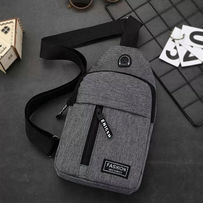 Waterproof Sling Bag with Earphone Hook