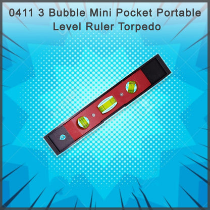 Torpedo Style Mini Pocket Level Ruler