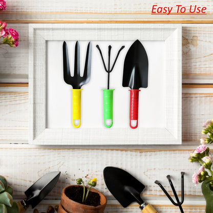 Vibrant Gardening Tools Trio