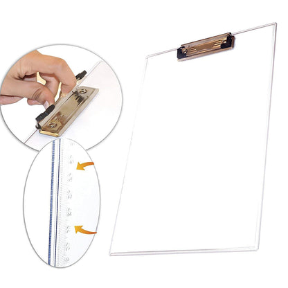 Premium Student Exam Pad - Transparent