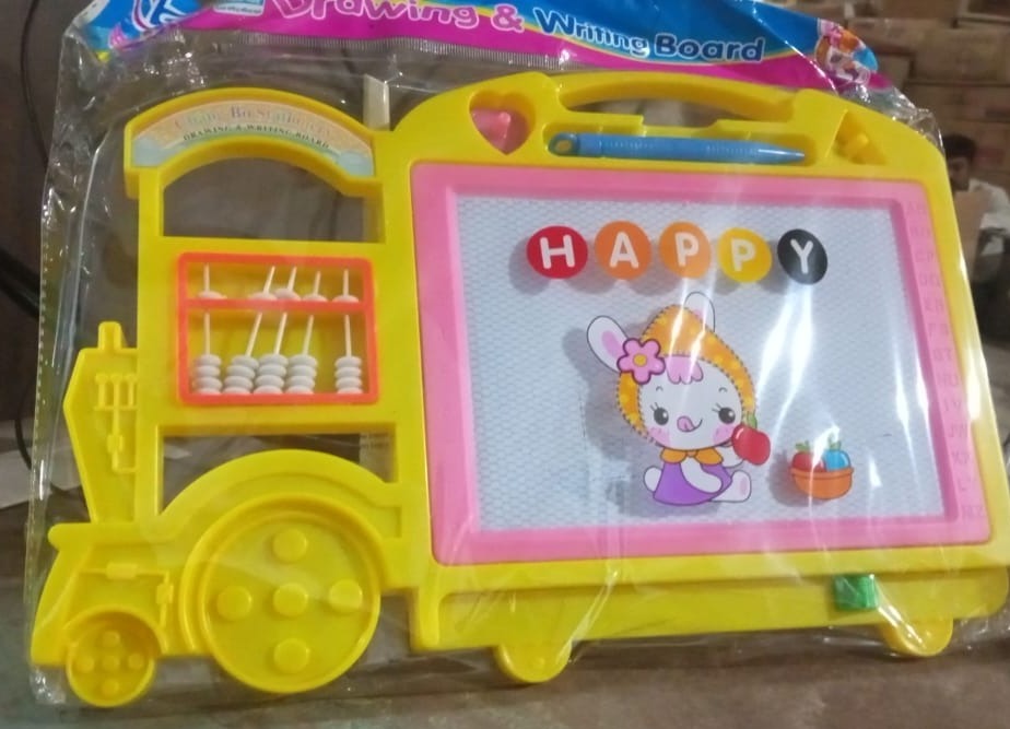 Child's Bus-Shaped Drawing Board (1 Pc)