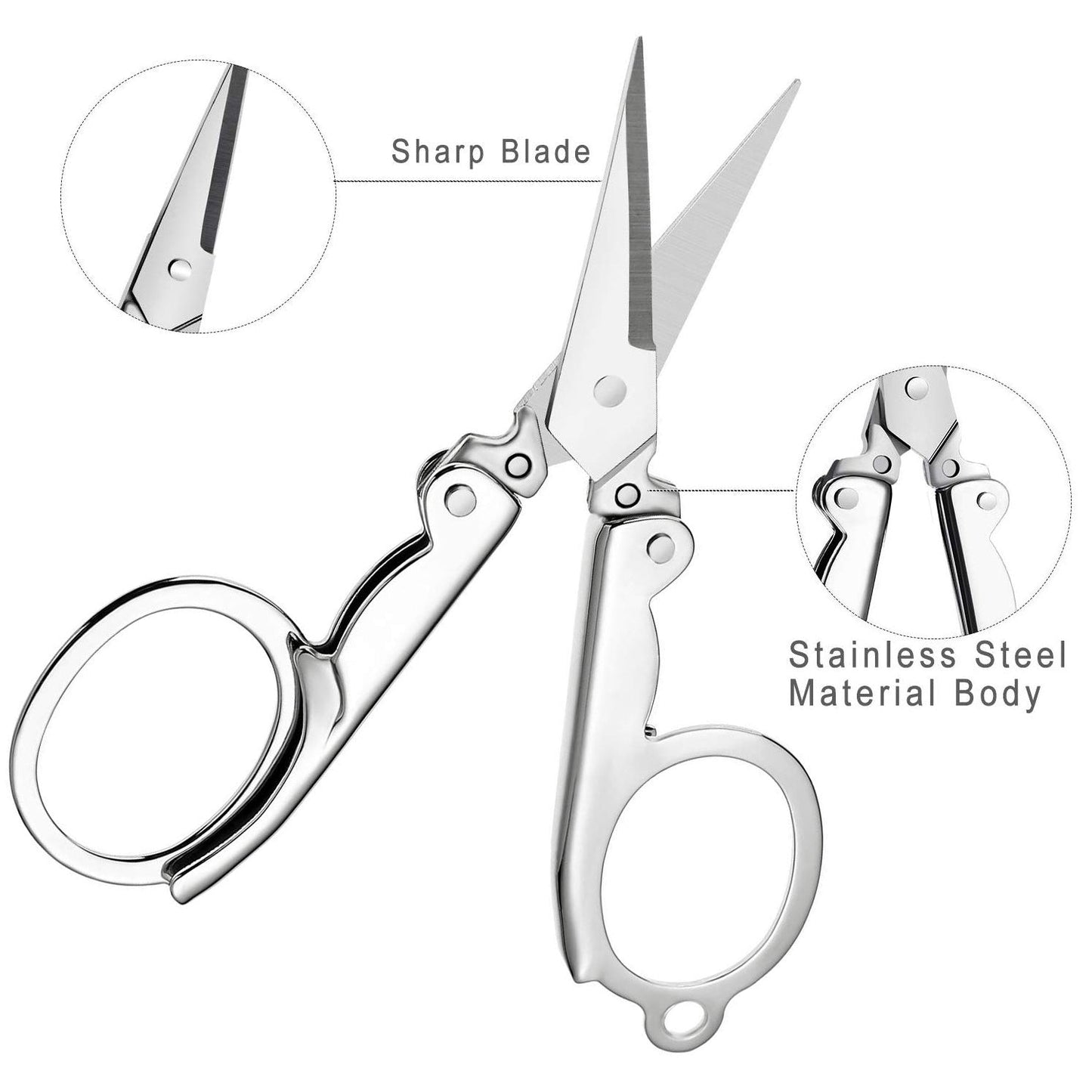 3.5" Folding Scissors for Crafts