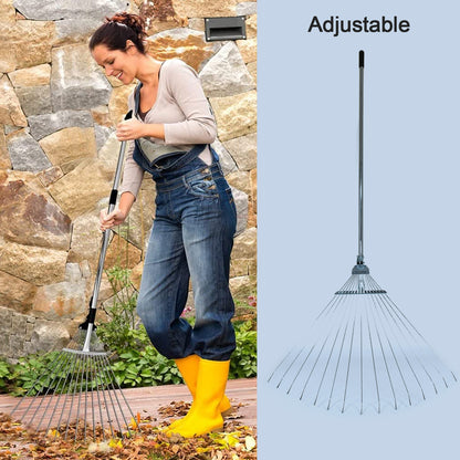 Multi-Use Rake with Adjustable Claws