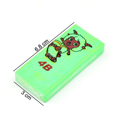 Fancy  Stylish Eraser (1 Pc  Mix Design)