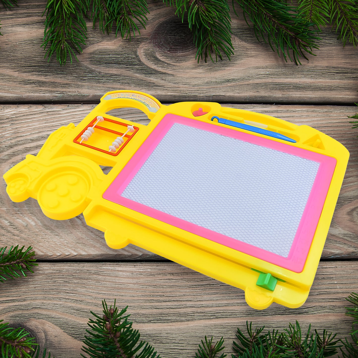 Child's Bus-Shaped Drawing Board (1 Pc)