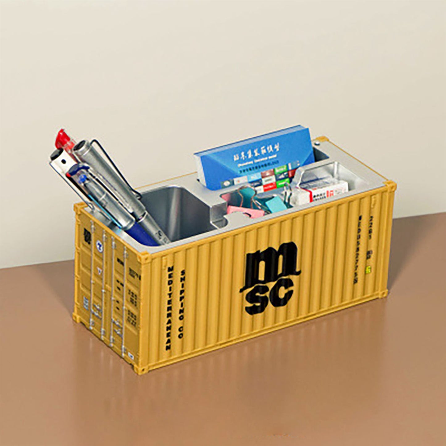 Shipping Container Pen Holder